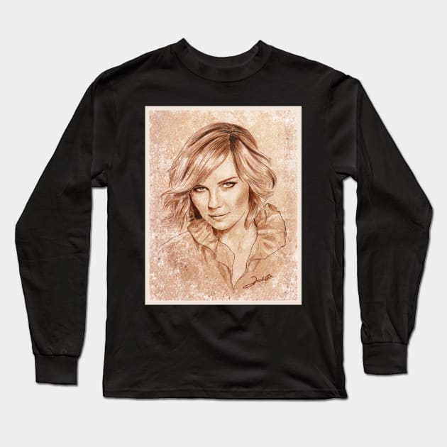 Kirsten Long Sleeve T-Shirt by renatodsc